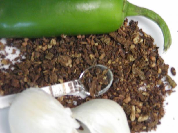 Oven Dried Jalapeno Peppers and Garlic powder. Photo by Rita~