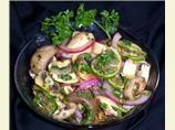 Chipotle & Lime Marinated Mushrooms. Photo by @ngdarlen