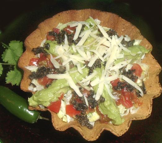 Chicken & Black Bean Tostados. Photo by Bergy