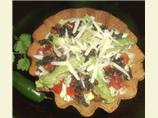 Chicken & Black Bean Tostados