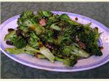 Broccoli and Mushrooms in Oyster Sauce. Photo by Jenny Sanders