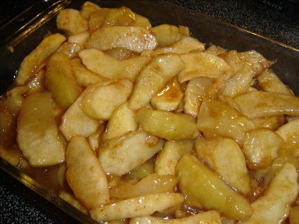 Microwave Scalloped Apples. Photo by Chris from Kansas