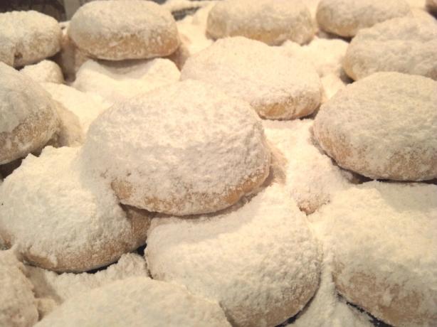 Kourambiedes (A Greek Christmas Cookie). Photo by bigpetez