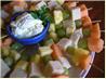 Fruit Kabobs with Margarita Dip. Recipe by NovaLee