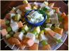 Fruit Kabobs with Margarita Dip