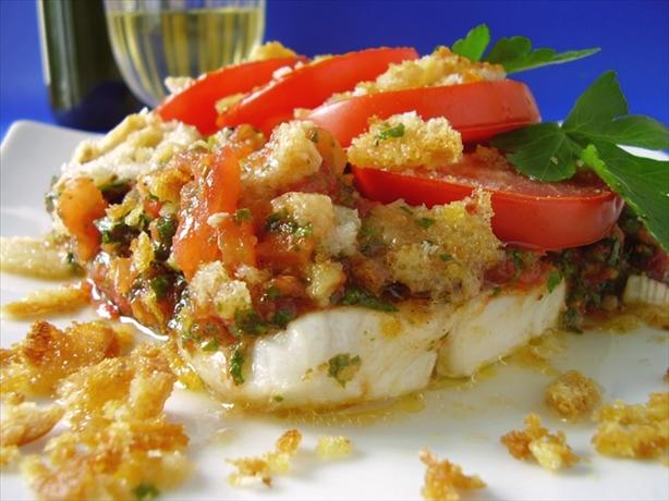 Psari a la Spetsiota (Fish done in the style of Spetses). Photo by Thorsten