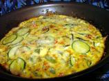 Bell Pepper and Zucchini Frittata