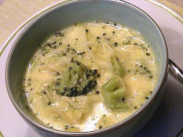 Broccoli Cheese Soup. Photo by Lori Mama