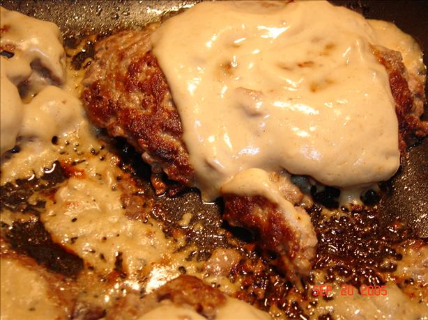Salisbury Steak. Photo by lets.eat