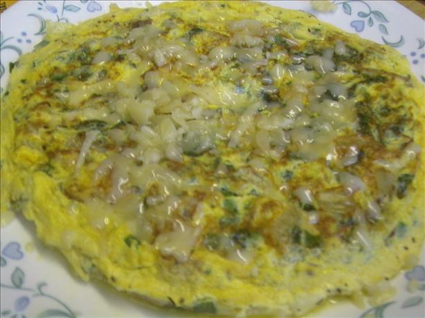 Potato, Spinach & Chive Frittata. Photo by PaulaG
