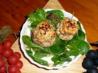 Garlic Ricotta Stuffed Mushrooms