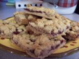PB&J Crumble Bars