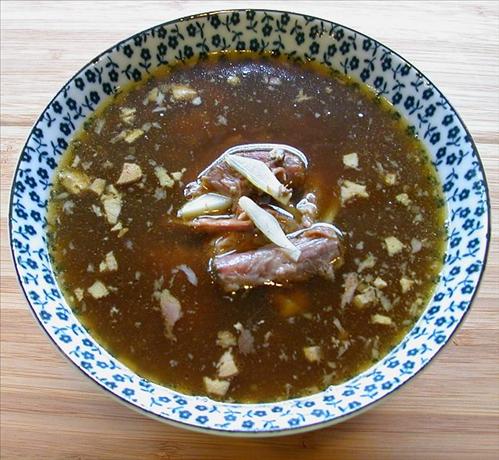 Malaysian Style Oxtail Soup. Photo by Julesong