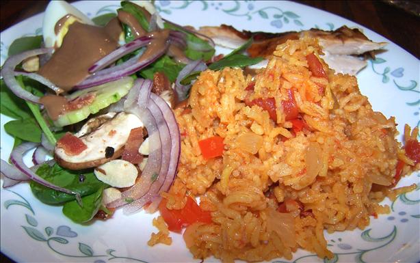 Mexican Saffron Rojo Rice. Photo by Rita~