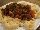Pork Ragout with Gnocchi