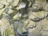 Cucumber in Sour Cream Salad. Photo by Belgophile