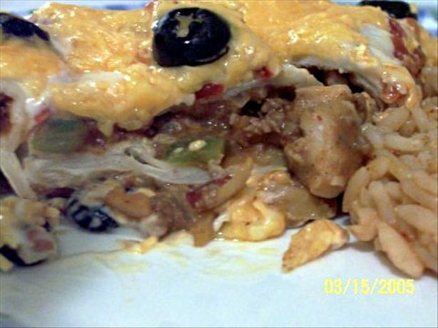 Wet Burrito Casserole. Photo by foxysnana