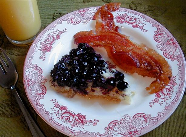 Upside-Down Blueberry Pancake. Photo by ms_bold