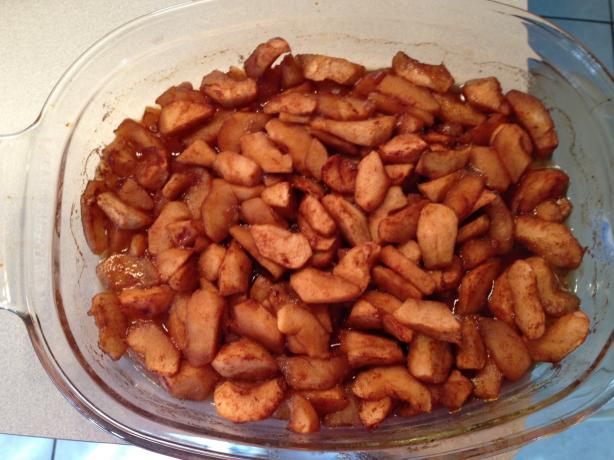 Hot Baked Cinnamon Apples. Photo by jvanaugh