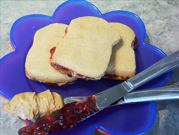 P.B.J.(sandwich-shaped ) Cookies:. Photo by * Pamela *