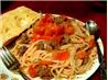 Spaghetti with Sausage and Peppers