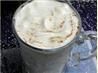 Creamy Eggnog Punch With Spiced Rum