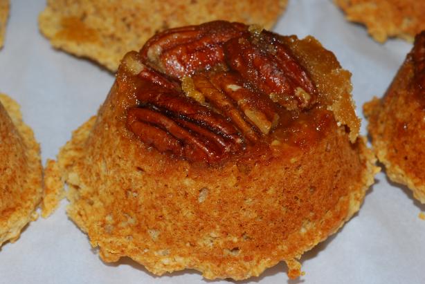Caramel Pecan Upside-Down Muffins. Photo by Katzen