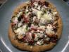Prosciutto, Mushroom and Artichoke Pizza