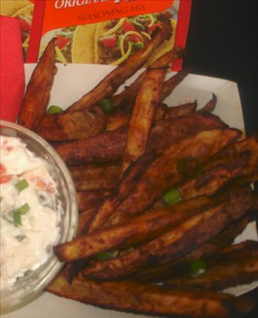 Easy Taco Fries. Photo by Linajjac