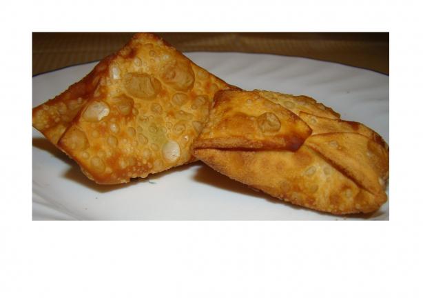 Imitation Crabmeat Rangoon. Photo by LB in Middle Georgia