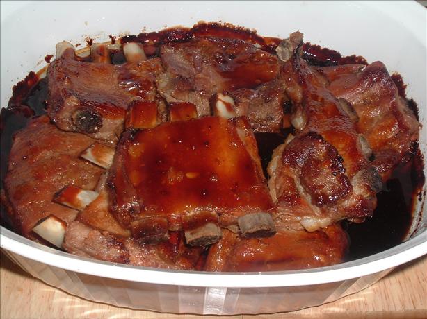 Super Easy Honey Garlic Spareribs. Photo by Winnipeg *Mel*