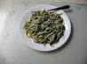 Mediterranean Fettuccine With Shrimp and Spinach