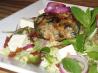 Lamb, Spinach, Feta Burgers
