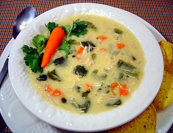 Chicken Poblano Chowder. Photo by :(