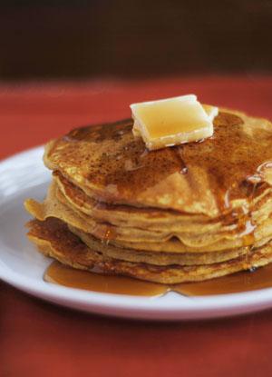 Pumpkin Pancakes. Photo by Dine & Dish