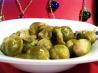 Baked Sweet & Sour Brussels Sprouts. Recipe by KarenT