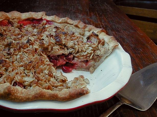 Apple-Cranberry Crisp Pie. Photo by ms_bold