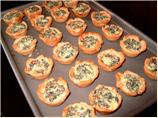 Tiny Spinach Quiches