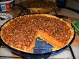 Sweet Potato/Streusel Pie With Cornmeal Pastry