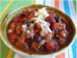 Holy Mole Frijoles (Three Bean Mole)