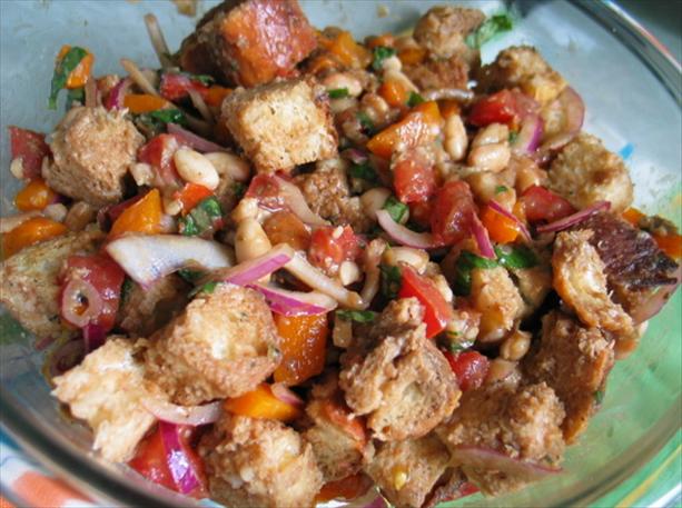 Tuscan Bread Salad. Photo by flower7