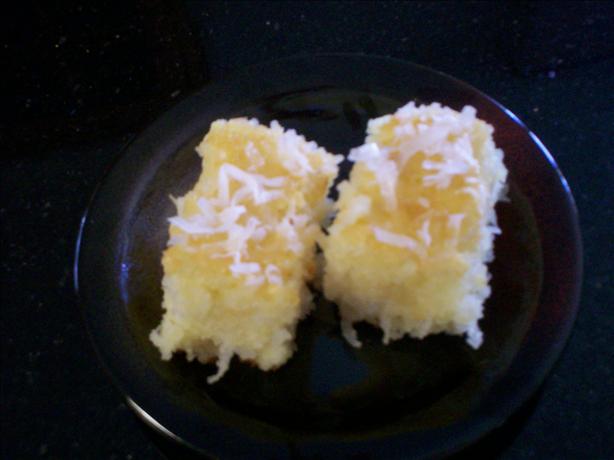 Middle Eastern Coconut Cake (Harissah). Photo by chef FIFI