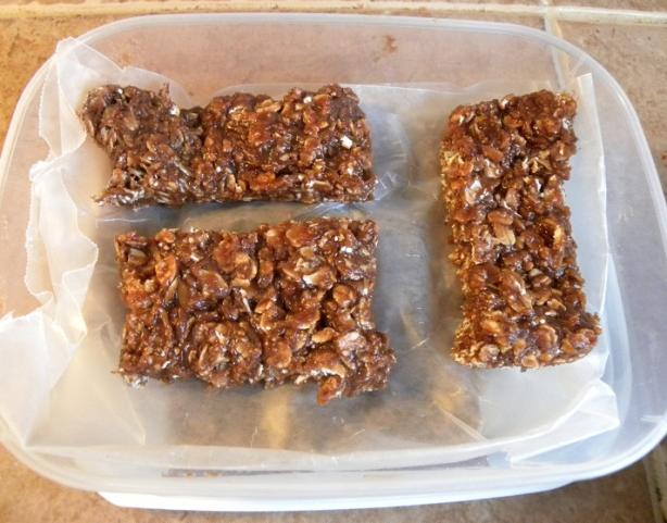 Peanut Butter Protein Bars. Photo by haven't the slightest