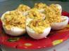 Cajun Deviled Eggs. Recipe by Danny Beason