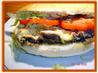 Three Cheese Steak Sandwich. Recipe by Danny Beason