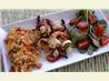 Grilled Zucchini-Wrapped Shrimp