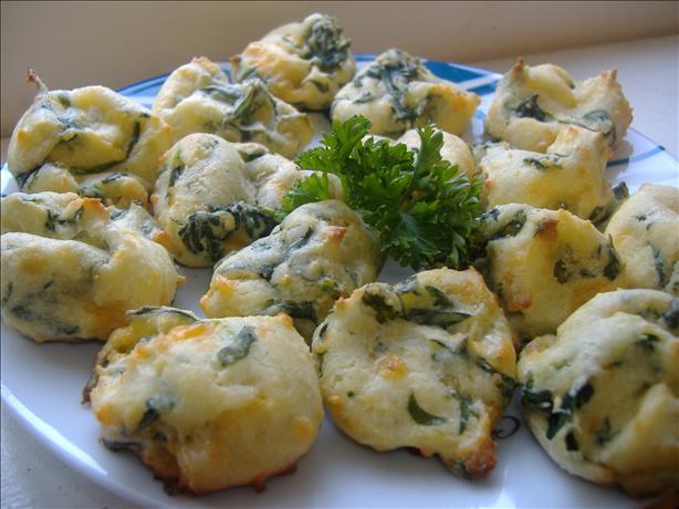 Spinach-Cheese Puffs. Photo by vivmom