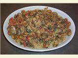Blackened Shrimp Stroganoff. Photo by @ngdarlen