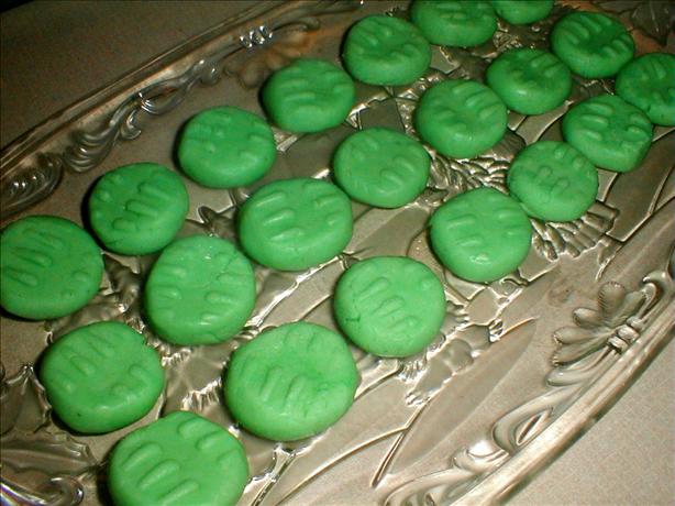 Peppermint Cream Cheese Mints. Photo by truebrit