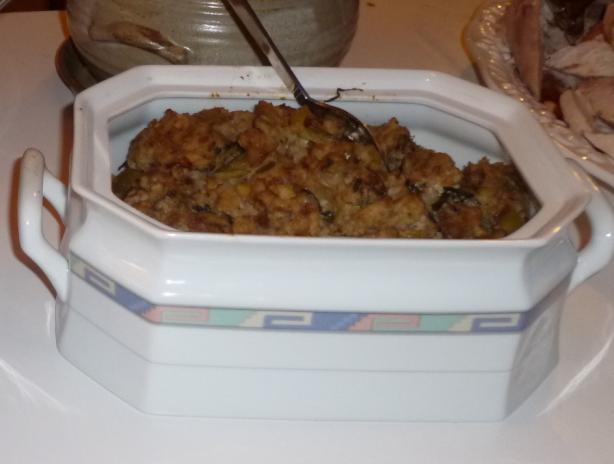 Stuffing for Christmas or Thanksgiving. Photo by Cathy17